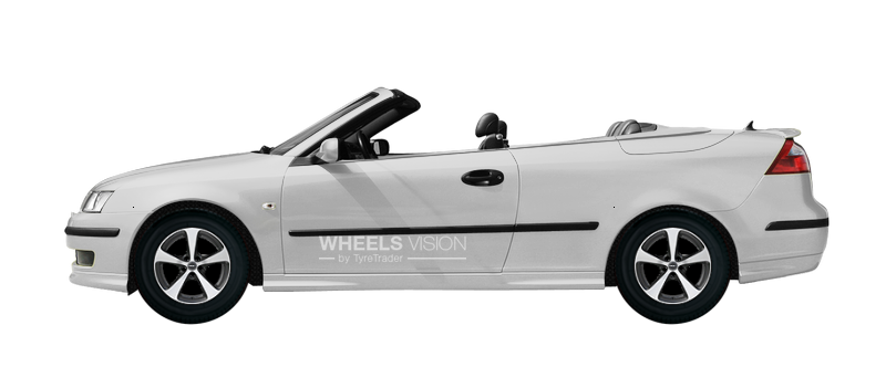 Wheel Borbet CC for Saab 9-3 II Kabriolet