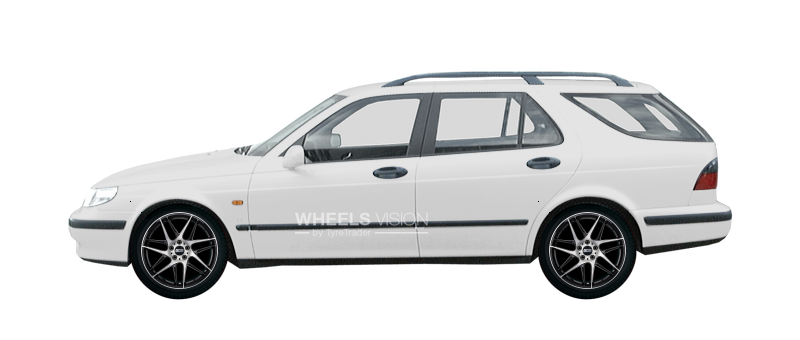 Wheel BBS CX-R for Saab 9-5 I Universal 5 dv.