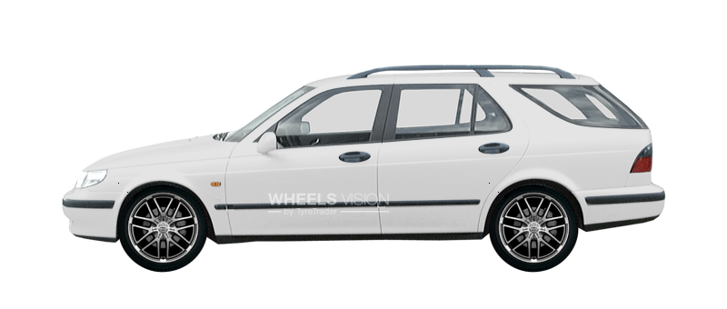 Wheel Borbet XA for Saab 9-5 I Universal 5 dv.