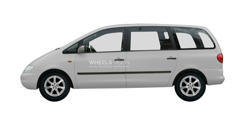Wheel Autec Zenit for SEAT Alhambra I Restayling