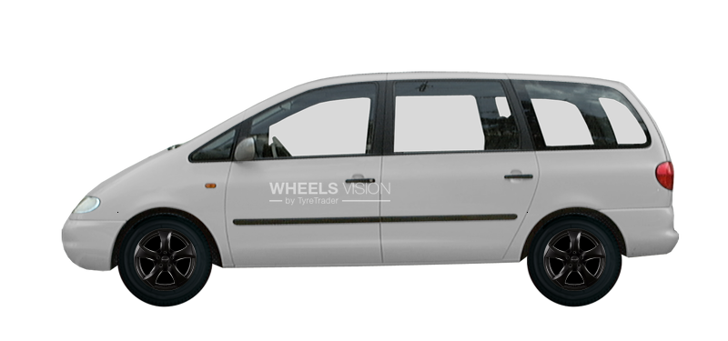 Wheel Wheelworld WH22 for SEAT Alhambra I Restayling