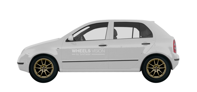 Wheel Borbet RS for Skoda Fabia I Restayling Hetchbek 5 dv.