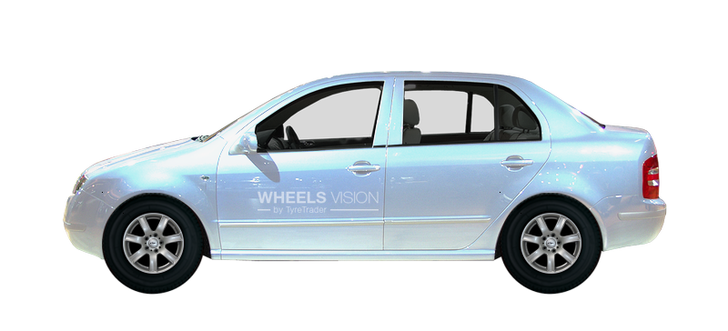 Wheel Rial Flair for Skoda Fabia I Restayling Sedan
