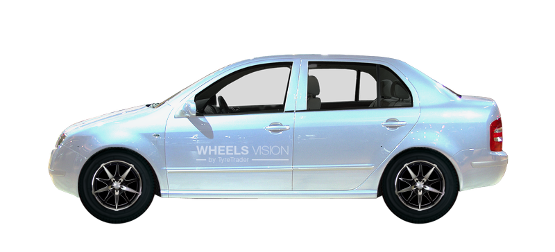 Wheel Racing Wheels H-410 for Skoda Fabia I Restayling Sedan