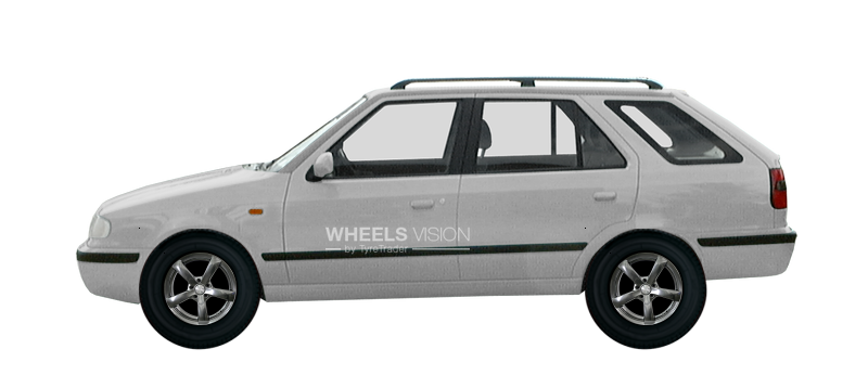 Диск Racing Wheels H-337 на Skoda Felicia I Рестайлинг Универсал 5 дв.