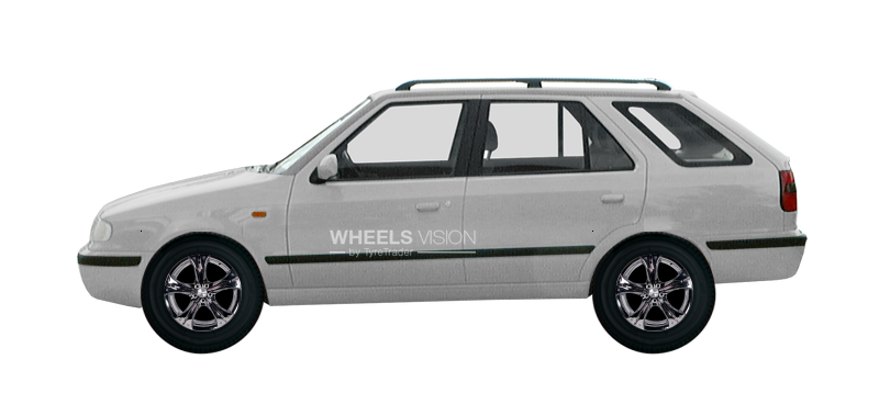 Диск Racing Wheels H-253 на Skoda Felicia I Рестайлинг Универсал 5 дв.