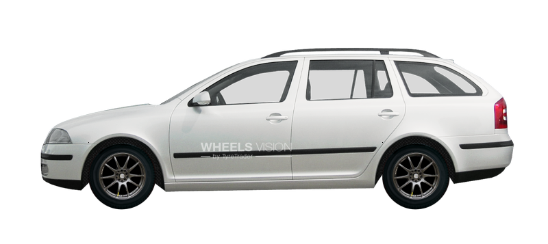 Wheel Advan 833 RS for Skoda Octavia II Restayling Universal 5 dv.
