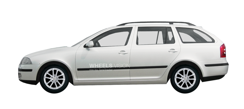 Wheel Replica Audi (A71) for Skoda Octavia II Restayling Universal 5 dv.