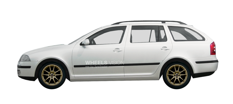 Wheel Borbet RS for Skoda Octavia II Restayling Universal 5 dv.