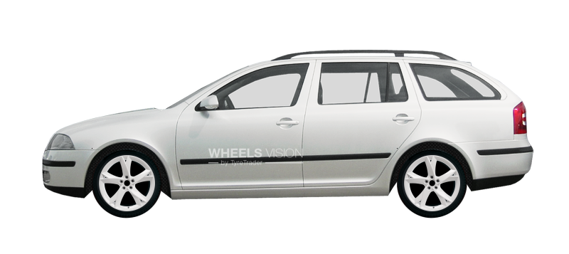 Wheel Replica Audi (A33) for Skoda Octavia II Restayling Universal 5 dv.