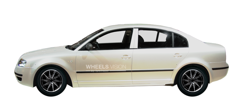 Wheel Replica Audi (A44) for Skoda Superb I Restayling