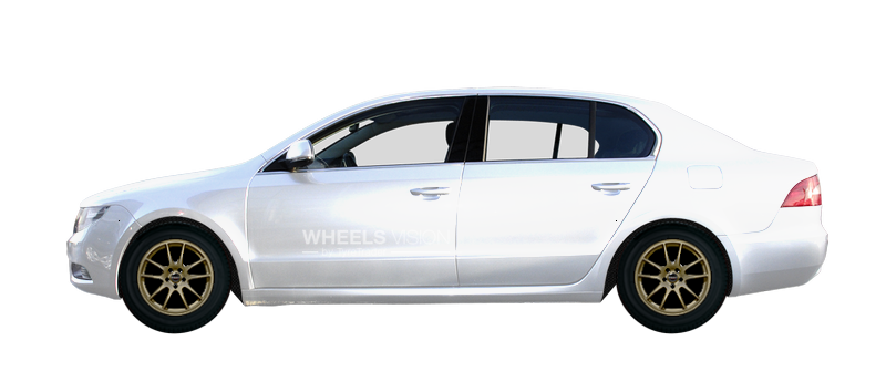 Wheel Borbet RS for Skoda Superb II Restayling Liftbek