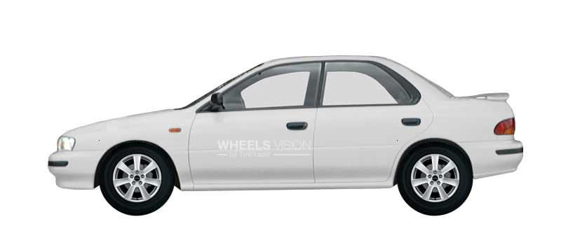 Wheel Borbet CA for Subaru Impreza I Sedan