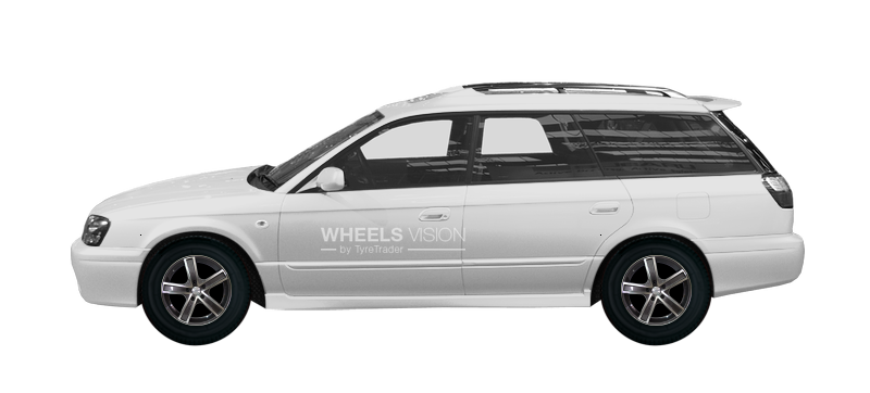 Wheel Racing Wheels H-412 for Subaru Legacy III Universal 5 dv.