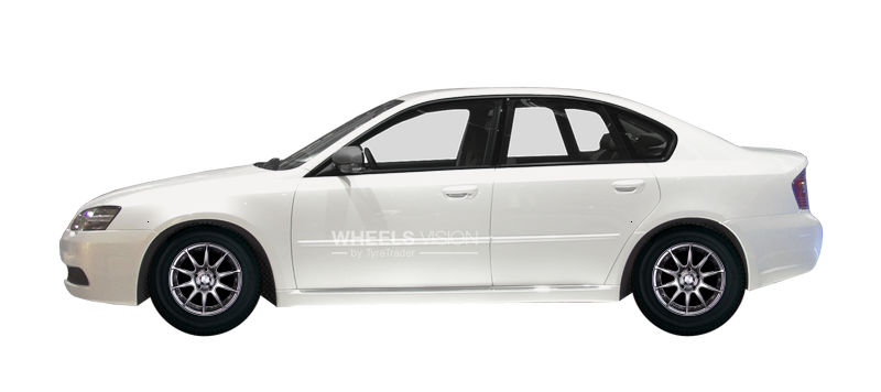 Диск Racing Wheels H-158 на Subaru Legacy IV Рестайлинг Седан