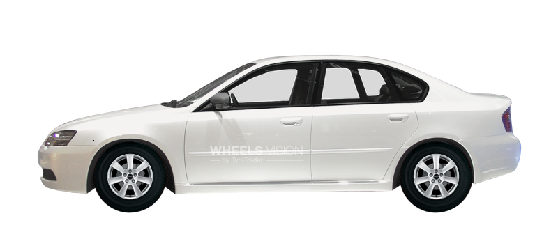Wheel Borbet CA for Subaru Legacy IV Restayling Sedan