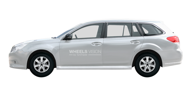 Wheel Borbet CA for Subaru Legacy V Restayling Universal 5 dv.