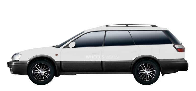 Wheel Racing Wheels H-408 for Subaru Outback II Universal 5 dv.