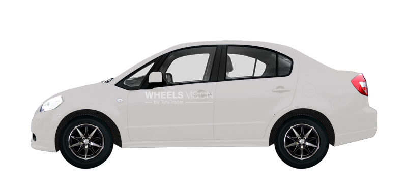 Wheel Racing Wheels H-410 for Suzuki SX4 I (Classic) Restayling Sedan