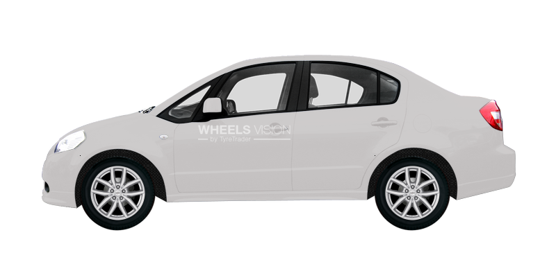 Wheel Dezent TE for Suzuki SX4 I (Classic) Restayling Sedan
