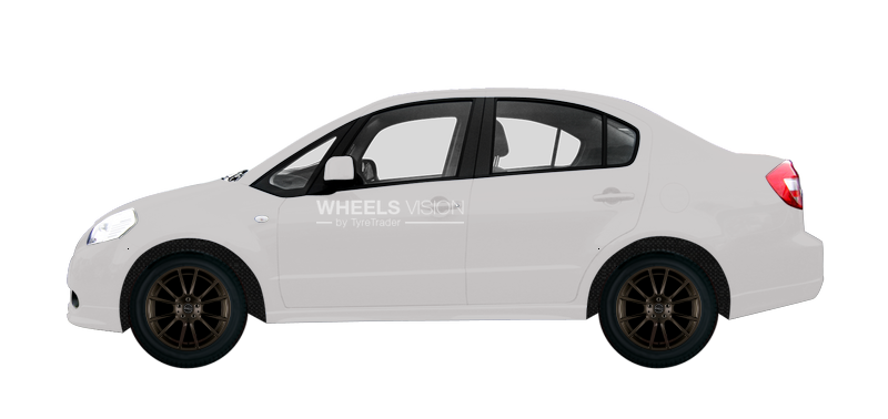 Диск ProLine Wheels PXF на Suzuki SX4 I (Classic) Рестайлинг Седан