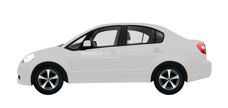 Wheel Borbet CC for Suzuki SX4 I (Classic) Restayling Sedan