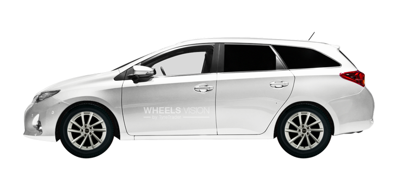 Wheel Borbet V for Toyota Auris II Universal 5 dv.