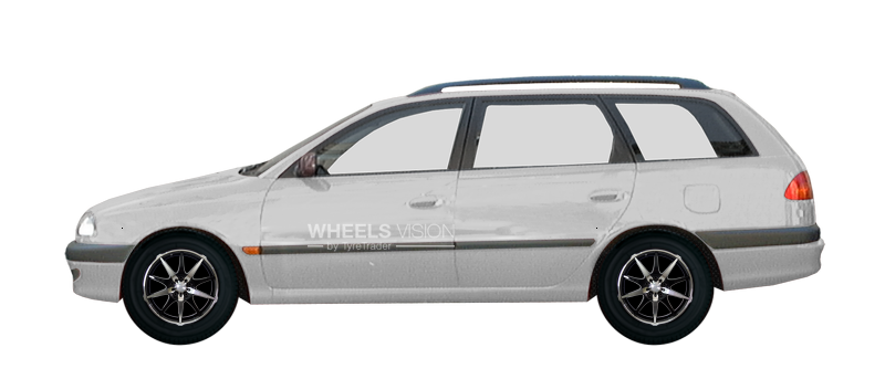 Wheel Racing Wheels H-410 for Toyota Avensis I Restayling Universal 5 dv.
