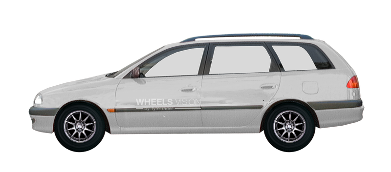 Wheel Racing Wheels H-158 for Toyota Avensis I Restayling Universal 5 dv.