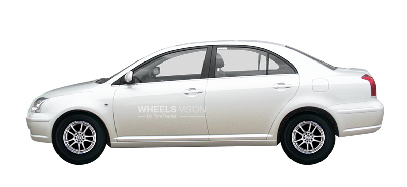 Wheel Racing Wheels H-161 for Toyota Avensis II Restayling Sedan