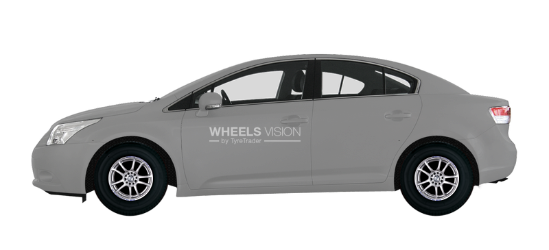 Wheel Racing Wheels H-161 for Toyota Avensis III Restayling Sedan