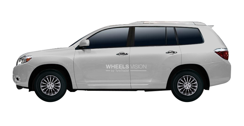 Wheel Rial Sion for Toyota Highlander II (U40) Restayling