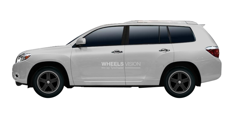 Wheel TSW Nouvelle for Toyota Highlander II (U40) Restayling
