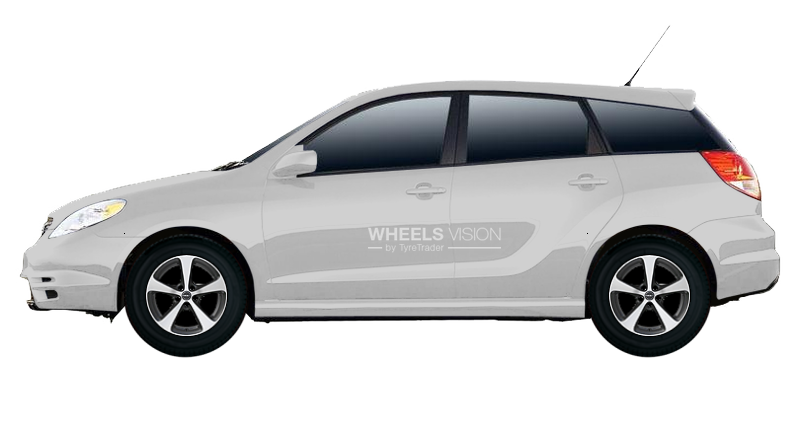 Wheel Borbet CC for Toyota Matrix I (E130)
