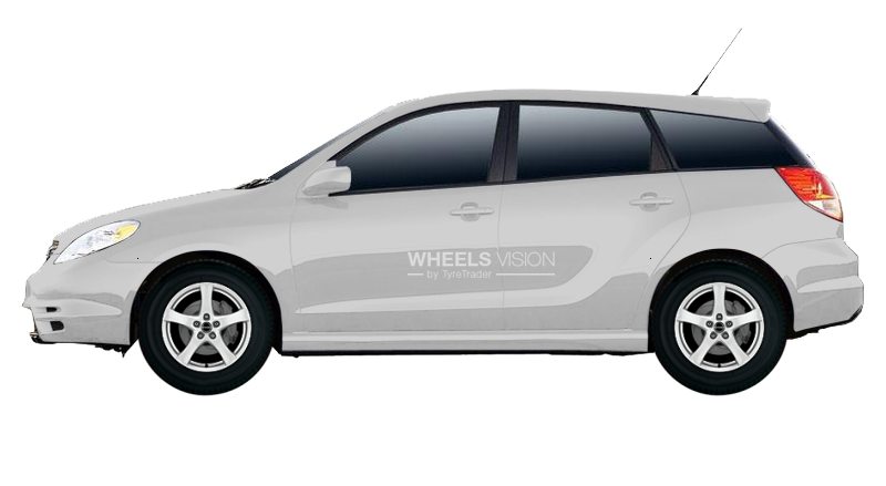 Wheel Borbet F for Toyota Matrix I (E130)