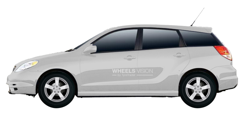 Wheel Dezent TD for Toyota Matrix I (E130)