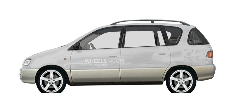 Wheel Rial Quinto for Toyota Picnic I
