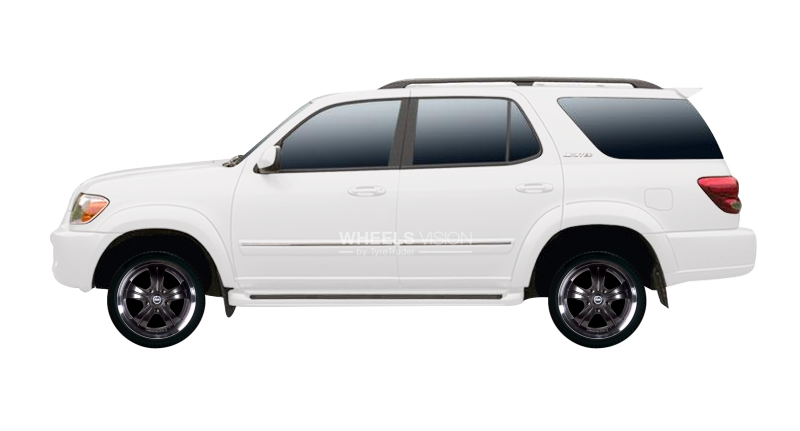 Wheel Racing Wheels H-611 for Toyota Sequoia I Restayling