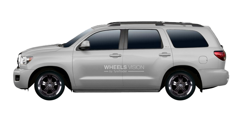 Wheel Racing Wheels H-611 for Toyota Sequoia II