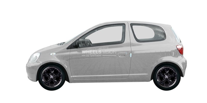 Wheel Racing Wheels H-302 for Toyota Yaris I Restayling Hetchbek 3 dv.