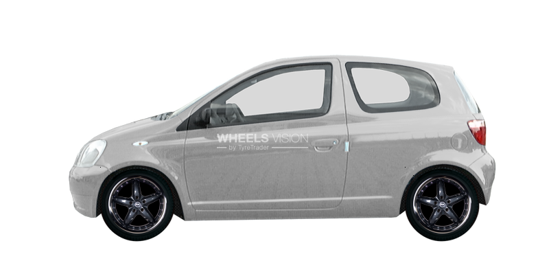 Wheel Racing Wheels H-303 for Toyota Yaris I Restayling Hetchbek 3 dv.