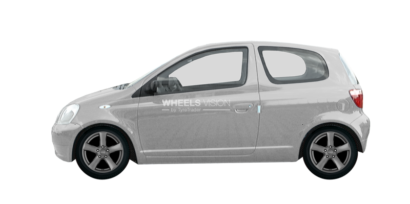 Wheel Dezent TX for Toyota Yaris I Restayling Hetchbek 3 dv.