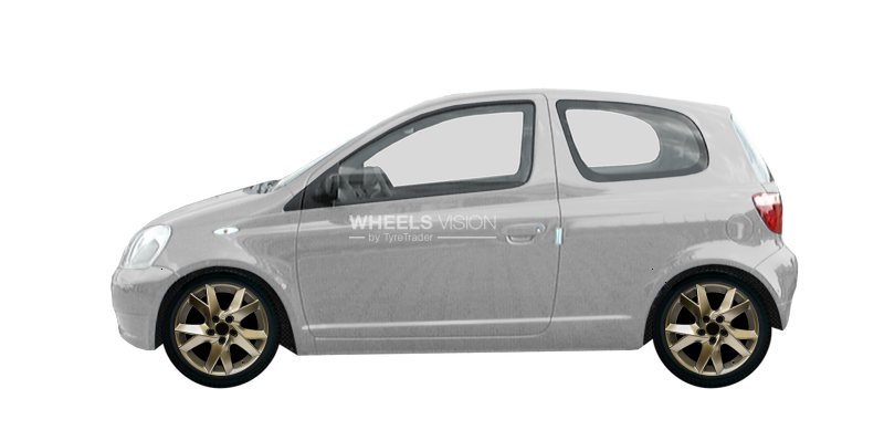Wheel Alutec Lazor for Toyota Yaris I Restayling Hetchbek 3 dv.