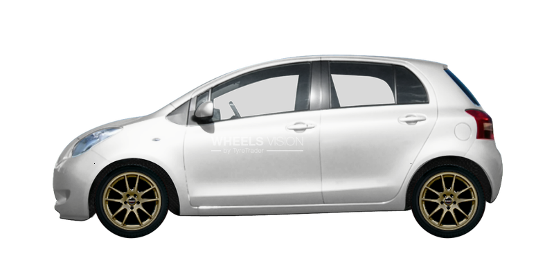 Wheel Borbet RS for Toyota Yaris II Restayling Hetchbek 5 dv.