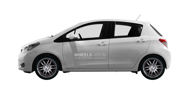 Wheel Racing Wheels H-159 for Toyota Yaris III Restayling Hetchbek 5 dv.