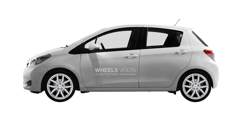Wheel Dezent TE for Toyota Yaris III Restayling Hetchbek 5 dv.