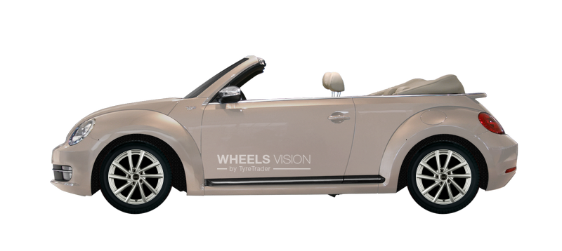 Wheel Borbet V for Volkswagen Beetle II (A5) Kabriolet