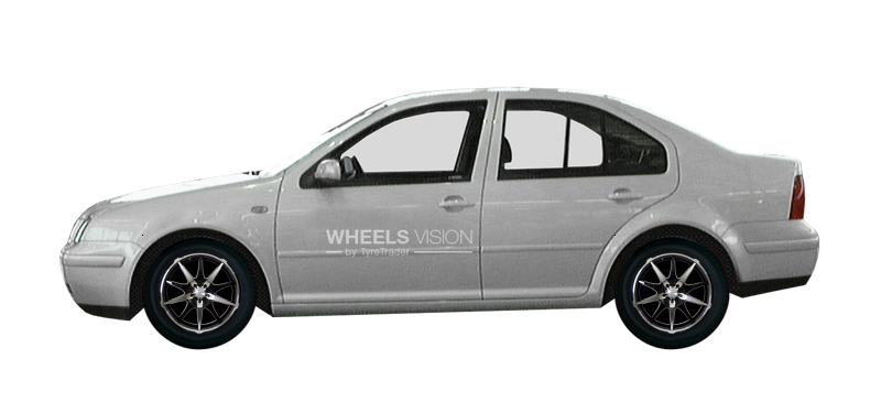 Диск Racing Wheels H-410 на Volkswagen Bora Седан