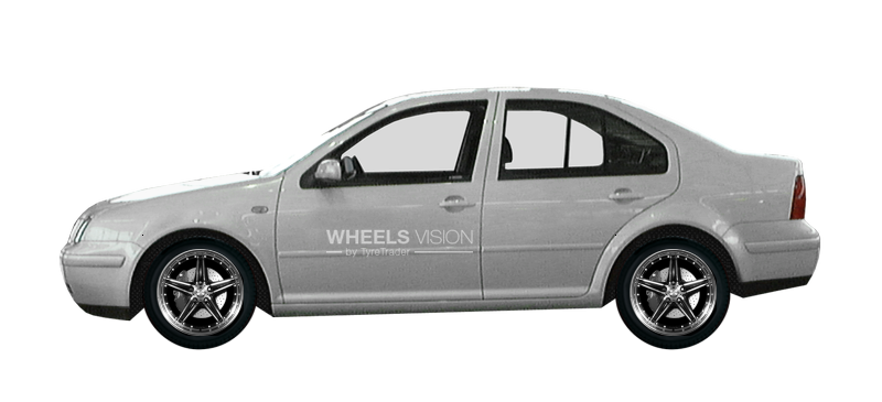 Wheel League 208 for Volkswagen Bora Sedan