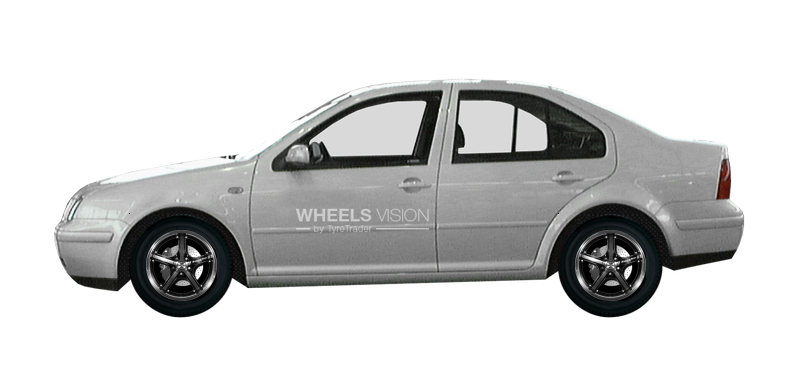 Wheel League 255 for Volkswagen Bora Sedan